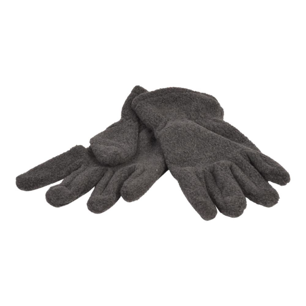 P&T Heren Handschoenen - Micro Fleece - Donker Grijs